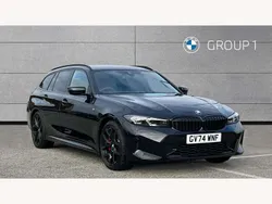 Black sapphire metallic paint Used 2025 BMW 320 M Sport Estate | £36,790 (A bit pricey)
