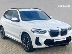 White Used 2021 BMW iX3 M Sport SUV | £24,555 (Fair price)
