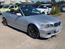 Silver Used 2003 BMW 320 Cabriolet Sport Line Cabriolet | £2,495