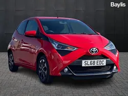Red Used 2018 Toyota Aygo X-plore Hatchback | £7,841 (Fair price)