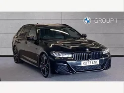 Black Used 2023 BMW 520 M Sport Estate | £34,950 (Expensive)