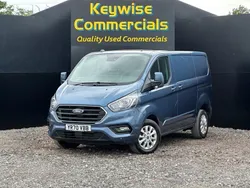 Blue Used 2020 Ford Transit Custom Limited Van | £15,290 (Fair price)