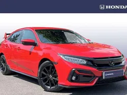 Rallye red Used 2020 Honda Civic Sport Hatchback | £15,750 (Fair price)
