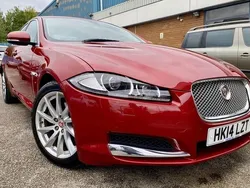 Red Used 2014 Jaguar XF Premium Luxury Sedan | £8,750 (Fair price)