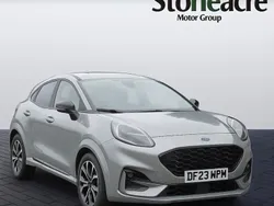Silver Used 2023 Ford Puma ST-Line X Hatchback | £17,995 (Fair price)