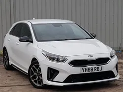 White Used 2019 Kia Ceed GT-Line Hatchback | £11,998 (Fair price)