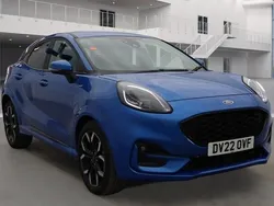 Blue Used 2022 Ford Puma ST-Line X SUV | £18,799 (Fair price)
