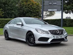 Silver Used 2014 Mercedes E220 AMG Coupe | £6,845 (Super price)