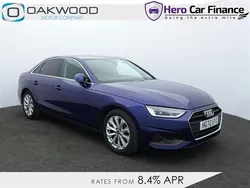 Blue Used 2022 Audi A4 Comfort Sedan | £23,278 (Fair price)