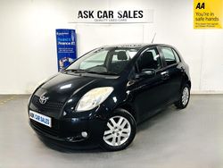 Black Used 2007 Toyota Yaris Hatchback | £2,495 (Fair price)