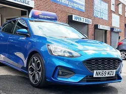Blue Used 2019 Ford Focus ST-Line X Hatchback | £11,995 (A bit pricey)