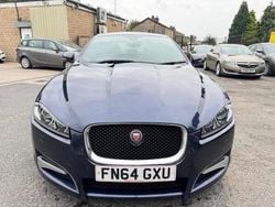 Blue Used 2014 Jaguar XF R-Sport Sedan | £5,995 (Fair price)