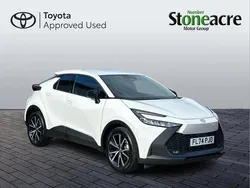 White Used 2024 Toyota C-HR Design SUV | £27,500 (Fair price)