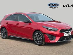 Infra red Used 2024 Kia Ceed GT GT-Line Hatchback | £19,495 (Fair price)