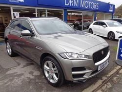 Silver Used 2018 Jaguar F-Pace Portfolio SUV | £19,495 (Fair price)