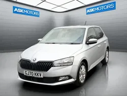 Silver Used 2020 Skoda Fabia SE Hatchback | £8,899 (Fair price)