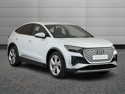 White Used 2024 Audi Q4 Sportback e-tron S-Line SUV | £34,491