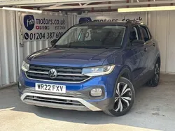 Blue Used 2022 VW T-Cross Black Edition SUV | £16,490 (Good price)