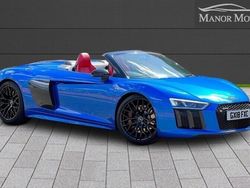 Blue Used 2018 Audi R8 Spyder Advanced Cabriolet | £81,995