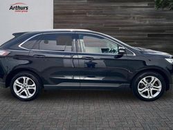 Black Used 2016 Ford Edge Titanium SUV | £13,279 (Fair price)