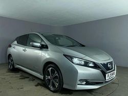 Silver Used 2019 Nissan Leaf Tekna Hatchback | £9,799 (Fair price)