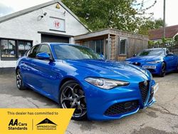 Blue Used 2018 Alfa Romeo Giulia Veloce Sedan | £19,500 (Fair price)