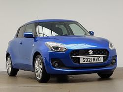 Blue Used 2021 Suzuki Swift SZ-T Hatchback | £10,498