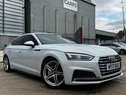 White Used 2017 Audi A5 Sportback S-Line Hatchback | £13,000 (Fair price)