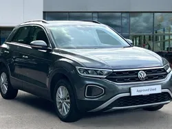 Indium grey metallic Used 2022 VW T-Roc Life SUV | £19,519 (Fair price)