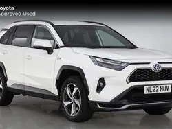 White Used 2022 Toyota RAV4 Hybrid Design SUV | £23,950 (Good price)