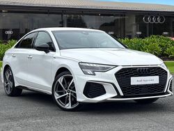 White Used 2023 Audi A3 Black Edition Sedan | £24,950 (Fair price)