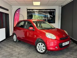 Red Used 2012 Nissan Micra Acenta Hatchback | £3,190