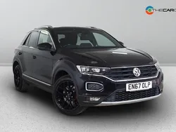 Black Used 2018 VW T-Roc SEL SUV | £17,975 (Fair price)