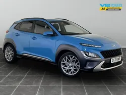 Blue Used 2021 Hyundai Kona Premium SUV | £12,695 (Good price)