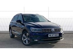 Blue Used 2017 VW Tiguan SEL SUV | £15,899 (Fair price)