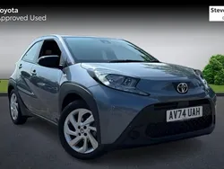 Grey Used 2024 Toyota Aygo PURE Hatchback | £15,842 (Fair price)