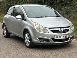 Silver Used 2008 Vauxhall Corsa Design Edition Hatchback | £1,990 (A bit pricey)