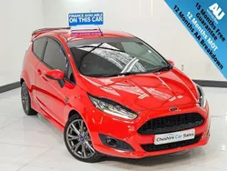 Red Used 2016 Ford Fiesta Zetec Hatchback | £4,595 (Fair price)
