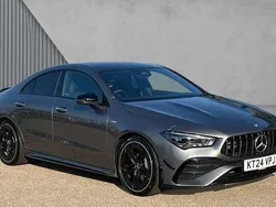 Grey Used 2024 Mercedes CLA35 AMG Premium Plus Coupe | £42,755