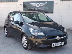 Black Used 2016 Vauxhall Corsa Design Edition Hatchback | £2,499 (Fair price)