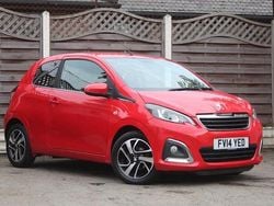 Red Used 2014 Peugeot 108 Allure Hatchback | £3,990 (Fair price)