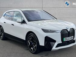 Alpine white Used 2022 BMW iX M Sport SUV | £50,947 (Fair price)