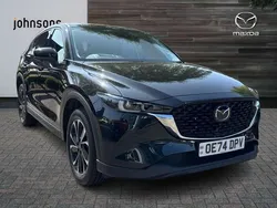 Black Used 2024 Mazda CX-5 Exclusive-Line SUV | £28,690 (Fair price)