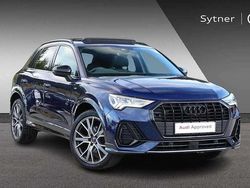 Blue Used 2025 Audi Q3 Black Edition SUV | £39,000 (Expensive)