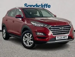 Red Used 2020 Hyundai Tucson SE SUV | £11,922 (Fair price)