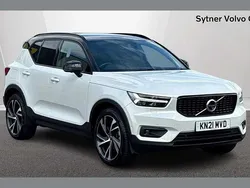 White Used 2021 Volvo XC40 R-Design Pro SUV | £27,500 (Fair price)