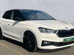 White Used 2022 Skoda Fabia Colour Edition Hatchback | £13,599 (Fair price)