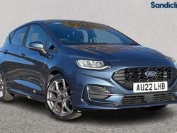 Chrome blue (premium colour) Used 2022 Ford Fiesta ST-Line Hatchback | £12,074 (Good price)