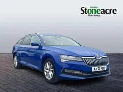 Blue Used 2021 Skoda Superb SE Technology Estate | £13,425 (Fair price)