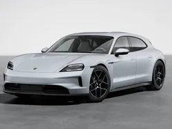 Ice grey metallic New 2025 Porsche Taycan Sport Turismo Sedan | £90,900 (Expensive)